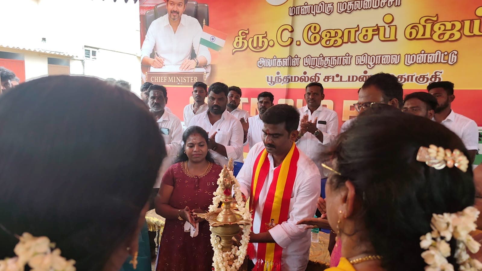 CM Birthday Celebration in Poonamallee Constituency — photo 8
