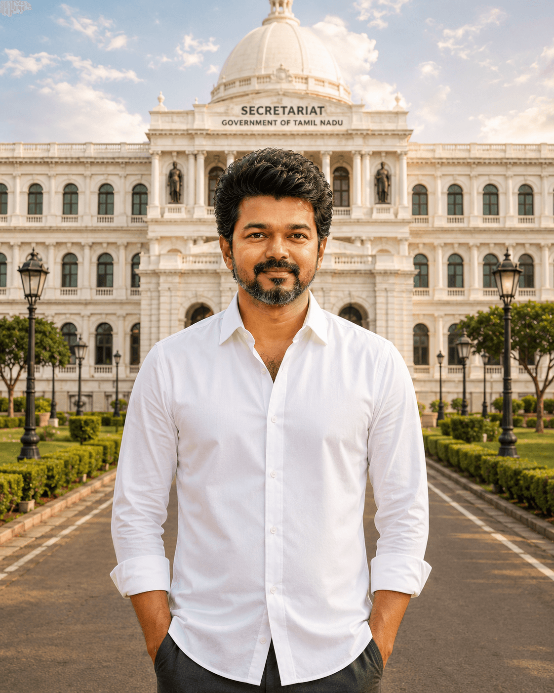 Chief Minister C. Joseph Vijay portrait